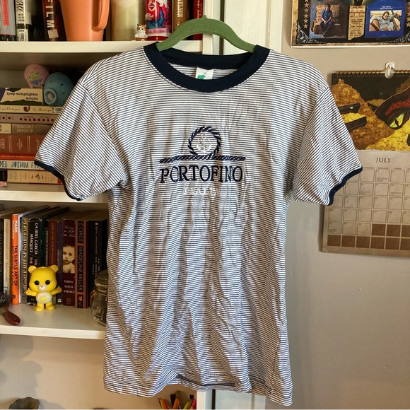 Striped Italy Ringer Tee - Picture 3 of 9